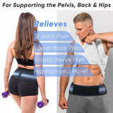 Si Belt Sciatica Pain Relief-Si Joint Belt for Women and Man,Sacroiliac Belt,Back Brace for Lower Back Pain Relief,Hip Support Brace,Hip Pain Relief,Lumbar,Sacral Nerve(Blue XL-XXL Hip Size 47-56inch)