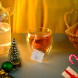 The Vedas Luxury Advent Calendar of Teas, 24 Christmas Teas in Handstitched Cotton Teabags