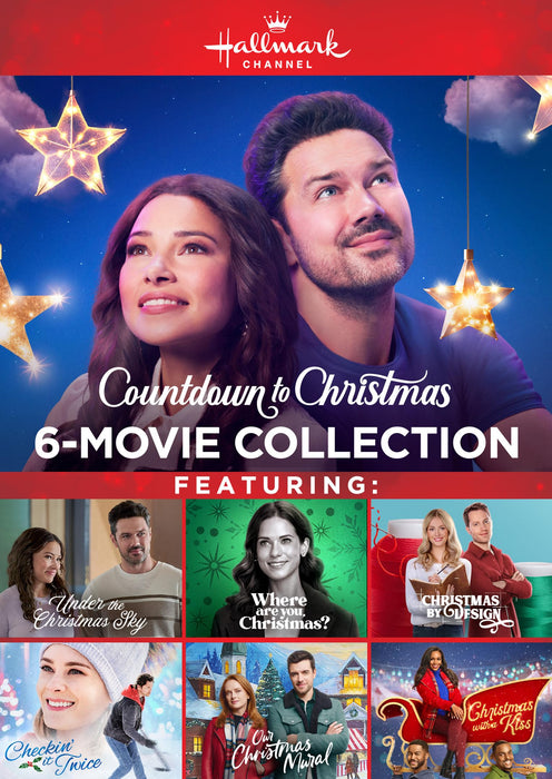 Hallmark Countdown to Christmas 6-Movie Collection ( Under the Christmas Sky/ Where Are You, Christmas? /Christmas By Design/ Checkin’ It Twice / Our Christmas Mural / Christmas with a Kiss)