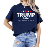 IHK Trump 2024 T-Shirt, Trump 2024 Election, Trump 2024, Donald Trump 2024 Shirt (US, Alpha, Large, Regular, Regular, Navy)