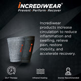 Incrediwear Wrist Sleeve – Wrist Brace for Women and Men to Help with Swelling, Inflammation, Joint Pain Relief and Offers Wrist Support & Recovery (Black, S/M)