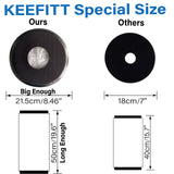 KEEFITT Knee Cast Cover for Shower, Waterproof Bandage and Cast Protector for Knee Replacement Surgery, Wound, Burns Watertight Protection Reusable, Fit Knee Circumference 11.8" to 20.8"