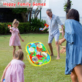 3 in 1 Bean Bag Toss Game for Kids, Toddler Toys for 2 3 4 5 Year Old Boys Girls Birthday Gifts, Dinosaur Cornhole Party Games Backyard Outdoor Outside Toys Ages 1-3 2-4 4-8 Christmas Easter Toy Game