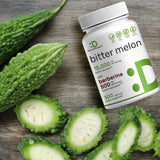DEAL SUPPLEMENT Bitter Melon 15,000mg Per Serving | 300 Capsules, with Berberine HCL | 15:1 Wild Bitter Melon Fruit Extract | Third Party Tested | Plant Based, Non-GMO & No Gluten 