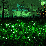 JMEXSUSS 250 LED Green Halloween Lights: 91.5ft Green String Lights Outdoor Waterproof - 8 Lighting Modes Connectable Christmas Tree Lights