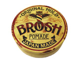 BROSH Original Water-Based Pomade for Men - Extra Firm Hold, Medium Gloss Finish - Style and Groom Hair - 1oz Travel Size