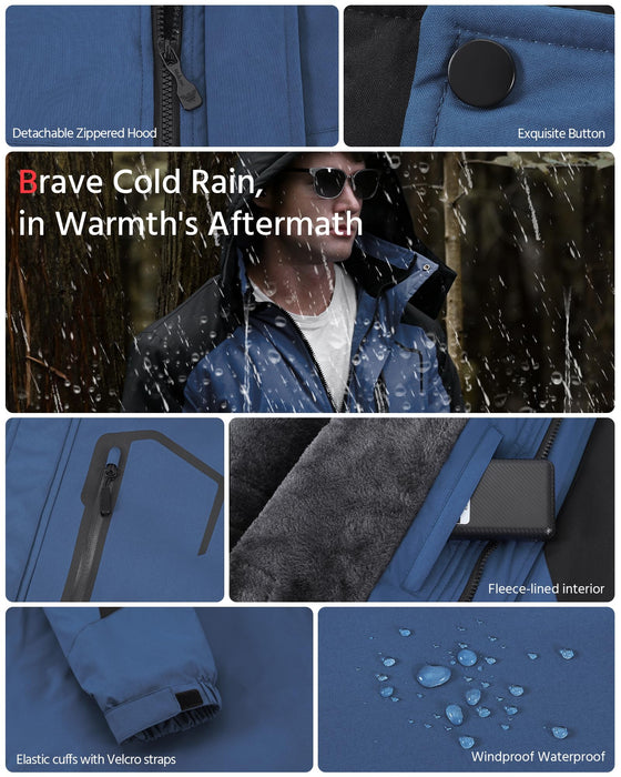 Men Heated Jacket Graphene Electric Warm Coat Men Christmas Xmas Birthday Best Gift Ideas New Elderly Step Dad Son Law Unique Who Have Everything Good Cool Useful Fishing Boyfriend Tech Bonus Great