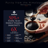 Pure Himalayan Shilajit for Men - Natural Shilajit Resin - Authentic Strong Golden Grade Shilajit - 85+ Trace Minerals - Rich in Fulvic Acid with Lab Test Report 50g