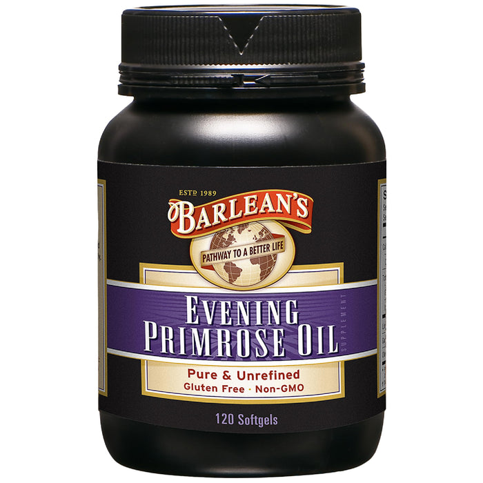 Barlean's Evening Primrose Oil - 1300mg Softgels for Daily Wellness