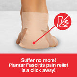 ZenToes Plantar Fasciitis Relief Strips Night Splints to Relieve Heel and Arch Pain - Pack of 7