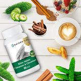 DAIKEN Bitter Melon, Cinnamon & Chromium, 90,000 mg Bitter Melon Equivalent Per Serving Extra Strength, 100% Vegetarian Bitter Melon Capsules with Cinnamon Chromium & Zinc, 60 Capsules