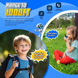 Kids Walkie Talkies Toys for Boys: comedyfun Mini Robots Walkies Talkies 2 Pack Halloween Christmas Birthday Gifts for 3 4 5 6-8 Year Old Boys Toys for 4 5 6 7 8-10 Year Old Camping Outdoor Games