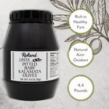 Roland Foods Pitted Baby Kalamata Olives from Greece, 4.4 Pound, Packaging may vary