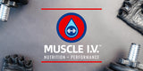 Muscle I.V. Hydration Electrolyte Drink Mix - Watermelon Peach - 16 Easy Open Single Serve Powder Sticks | Caffeine Free | Gluten Free | Soy Free | Non-GMO | 100% Vegan