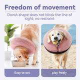 Loflaze Soft Inflatable Dog Cone Collar for Large Medium Small Dogs Cats After Surgery - Dog Neck Donut, E Collar, Elizabethan Collar Alternatives for Dogs Recovery