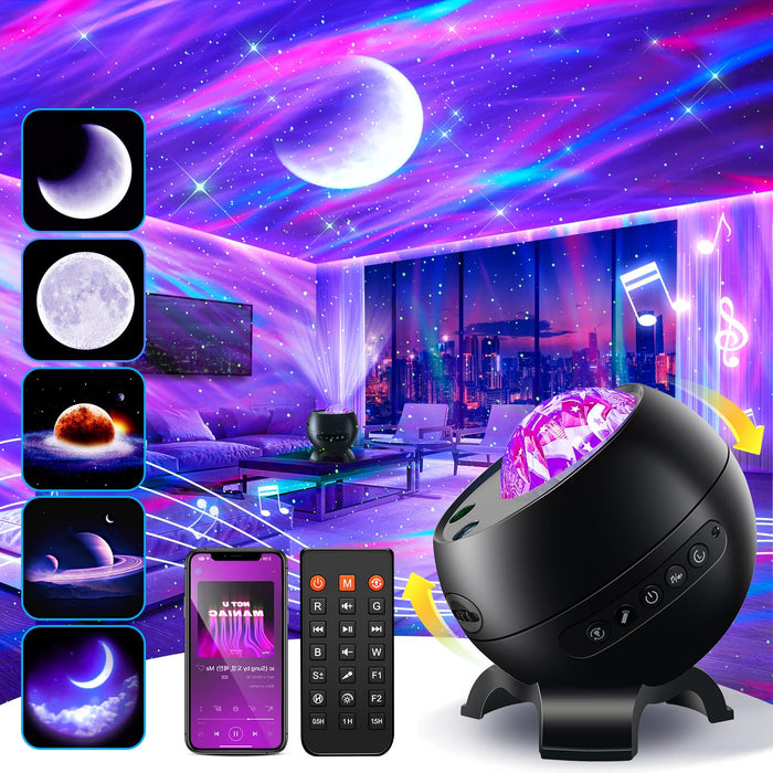 Aurora Light Galaxy Projector Gifts Night Light Sound machine Bedroom Decor