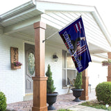 Trump 2024 Flag, Trump Vance 2024 Flag, 3x5 FT, 3-Ply Double-Sided, Fade-Resistant, UV-protected, Durable Heavy Duty Knitted Polyester Banner for Indoor and Outdoor with 2 Brass Grommets, Shooting Flag (Fight Flag)