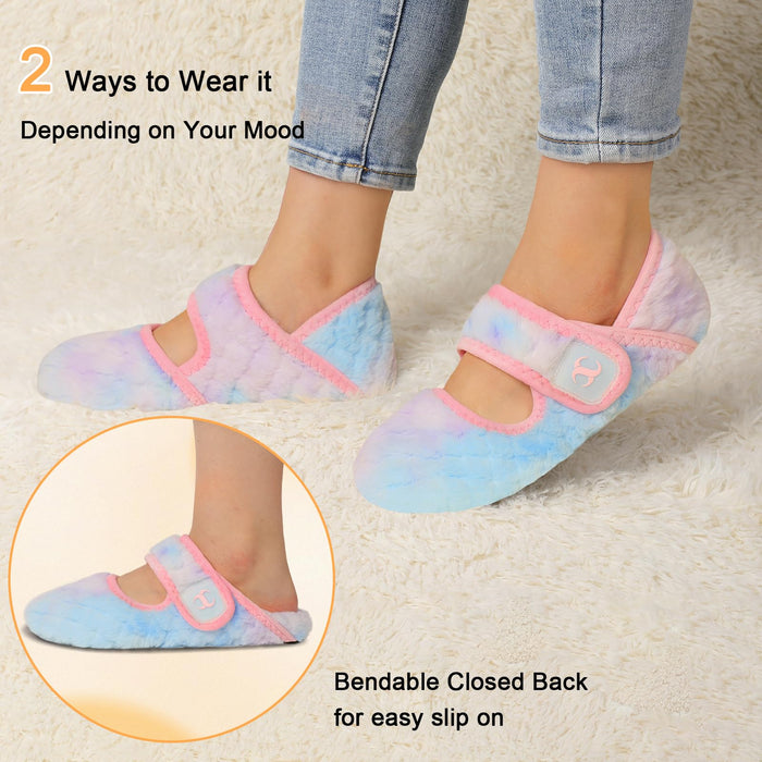 Barefoot Diabetic Slippers Summer Fall Winter Woman's Slippers Plush Diabetic Slippers Elderly Women Senior Mom Slippers Maternity Essentials Indoor Bootie Slippers Women