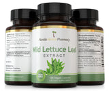 Florida Herbal Pharmacy, Wild Lettuce Leaf Extract Capsules 10:1 (120 Capsules) 500 mg per Capsule, 1000 mg Serving