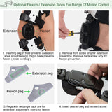 Orthomen OA Unloader Knee Brace - Support for Arthritis Pain, Osteoarthritis, Cartilage Defect Repair, Avascular Necrosis, Tibial Plateau Fracture (Medial/Inside - Left)