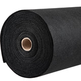 VEVOR Geotextile Landscape, 10ft x 100ft 8 oz Non-Woven PP Drainage 350N Tensile Strength & 440 N Load Capacity, for Ground Cover, Garden Fabric, French Drains, Black