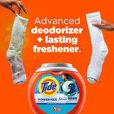 Tide Power Pods Laundry Detergent Pacs with Febreze Sport, 32 Count, Febreze Freshness with Sport Odor Defense