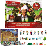 National Lampoon's Christmas holiday arrival calendar 2024, 24 day Christmas arrival calendar, including 24 gifts, Christmas holiday characters and accessories, Christmas countdown calendar gifts (2pc)