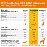 Zesty Paws Allergy & Immune Flavor Infusions for Dogs - with Omega 3 Salmon Oil for Sensitive Skin, EpiCor Pets, Colostrum & Quercetin - Supports Seasonal Allergies - Chicken Flavor - 16 fl oz