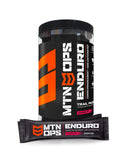 MTN OPS Enduro Trail Packs Nitric Oxide Supplement & Stim-Free Pre Workout - 20 Servings - with Magnesium Citrate, Beet Root Powder, Niacinamide, L Arginine & L Citrulline - Raspberry Flavor