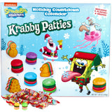 Frankford 2023 SpongeBob SquarePants Advent Calendar - 24 Days of Krabby Patty Treats, Countdown to Christmas, 7.62 Ounces