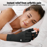 INZILOTEX Arthritis Compression Gloves, Super Soft and Seamless Arthritis Gloves for Carpal Tunnel Pain Relief Gloves