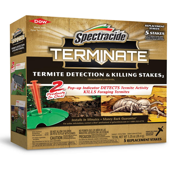 SPECTRACIDE Refill Stakes 5-Count Termite Killer