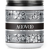 AOOVOO Vanilla Candles for Home Scented - Wood Wick Scented Candles for Men | Vanilla Cream Crackling Candles | Natural Soy Candles Gifts for Women | Mother's Day Gift