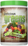 Greens World Delicious 8000 Supplement, Chocolate, 10.6 Ounce