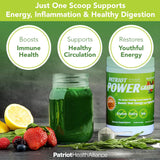 Patriot Power Greens – Berry Flavor, 60 Servings – Lot of 3 – Non-GMO, Vegan-Friendly Superfood Powder