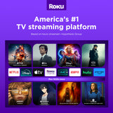 Roku Ultra | The Ultimate Streaming Device 4K/HDR/Dolby Vision/Atmos, Rechargeable Roku Voice Remote Pro, Ethernet Port, Hands-Free Controls, Lost Remote Finder, Free & Live TV