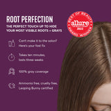 Madison Reed Root Perfection Permanent Root Touch Up, Light Brown 7N Alba, 10 Minutes for 100% Gray Root Coverage, Ammonia-Free Hair Dye, Two Applications