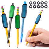 Pack of 4 Pen or Pencil Weights | Handwriting Aid for Children, Elderly, or Special Needs. Assists with Penmanship Issues Due to Autism, Tremors, Grip Strength or Fine Motor Skill Disability. 1.5 Oz