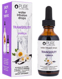 Pure Inventions Tranquility Vanilla - Vanilla and Chamomile Flavored - Water Infusion Drops - No Sugar, Calories, or Artificial Sweeteners - 60 servings - 2oz