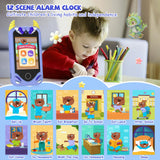 Kids Smart Phone for Girls Gifts - Toddler Christmas Birthday Gift for Age 3 4 5 6 7 8 9 10 Year Old, Kids Cell Phone Toy with Touchscreen, Dual Cameras, Learning, Music Player, Games with 32 GB Card