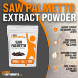 BULKSUPPLEMENTS.COM Saw Palmetto Extract Powder - Saw Palmetto Supplement, Saw Palmetto Powder - Saw Palmetto for Men & Women - Gluten Free, 1000mg per Serving, 1kg (2.2 lbs)