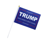 Donald Trump 2024 Flag,Take America Back Flag,Save America Again Flag,Small Mini Hand Held Stick US USA Trump President Flags Banner,Parades,Election Day Celebration Event(30 PACK)