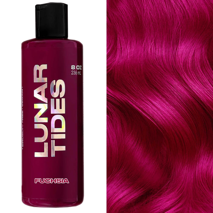 Lunar Tides Semi-Permanent Hair Color (43 colors) (Fuchsia Pink, 8 fl. oz.)