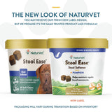 NaturVet – Stool Ease for Dogs – 40 Soft Chews – Helps Maintain Regular Bowel Movements – Enhanced with Sugar Beet Pulp, Flaxseed & Psyllium Husk – 40 Day Supply