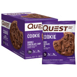 Quest Nutrition Double Chocolate Chip Protein Cookie, High Protein, Low Carb, 12 Count