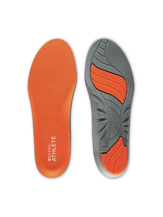 Sof Sole mens Athlete Performance Full-length Insole, Orange, Men s 11-12.5 US