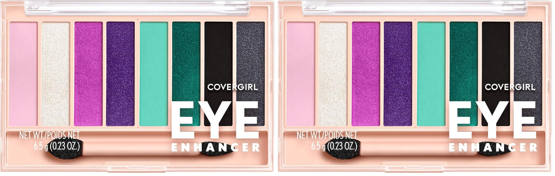 COVERGIRL TruNaked Eye Shadow Palette Pack, That’s Rad, 1 Count (Pack of 2)