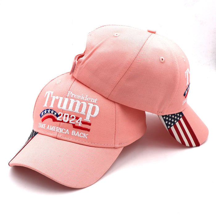 Trump Hat 2024 President MAGA Hat Donald Trump Hat Take America Back Trump Merchandise Baseball Cap for Women Men