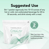 Theralogix CitraLith Vitamin & Mineral Supplement - 90-Day Supply - Kidney Health Support for Healthy Kidney Function - Includes Magnesium, Sodium, Potassium & Vitamin B6 - NSF Certified - 180 Packets
