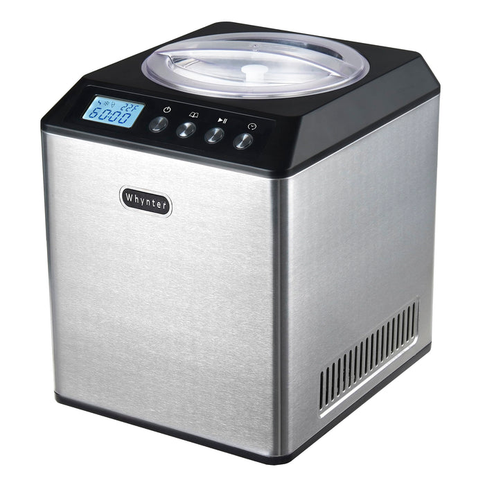 Whynter Upright Automatic Ice Cream Maker, 2.1 Qt, ICM-201SB